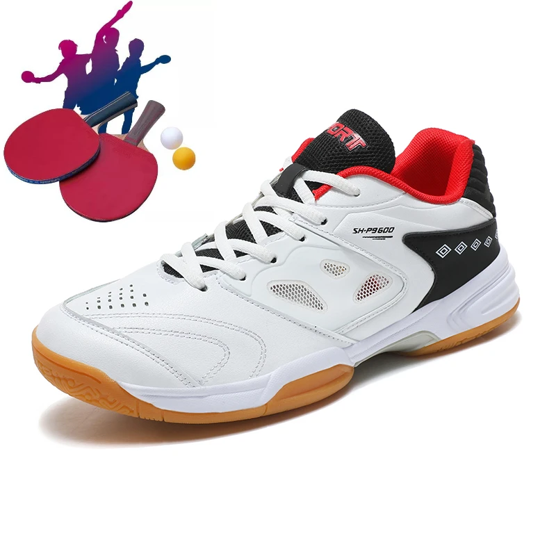 Мужская обувь для настольного тенниса, высококачественная спортивная обувь для тенниса, большие размеры 38-48, унисекс, обувь для бадминтона 0