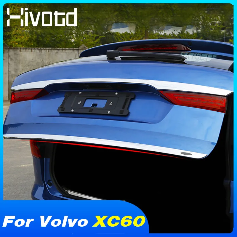 Накладка для нижней отделки задней двери автомобиля Задняя крышка из нержавеющей Стали Аксессуары Для внешней отделки Для Volvo XC60 2022-2018