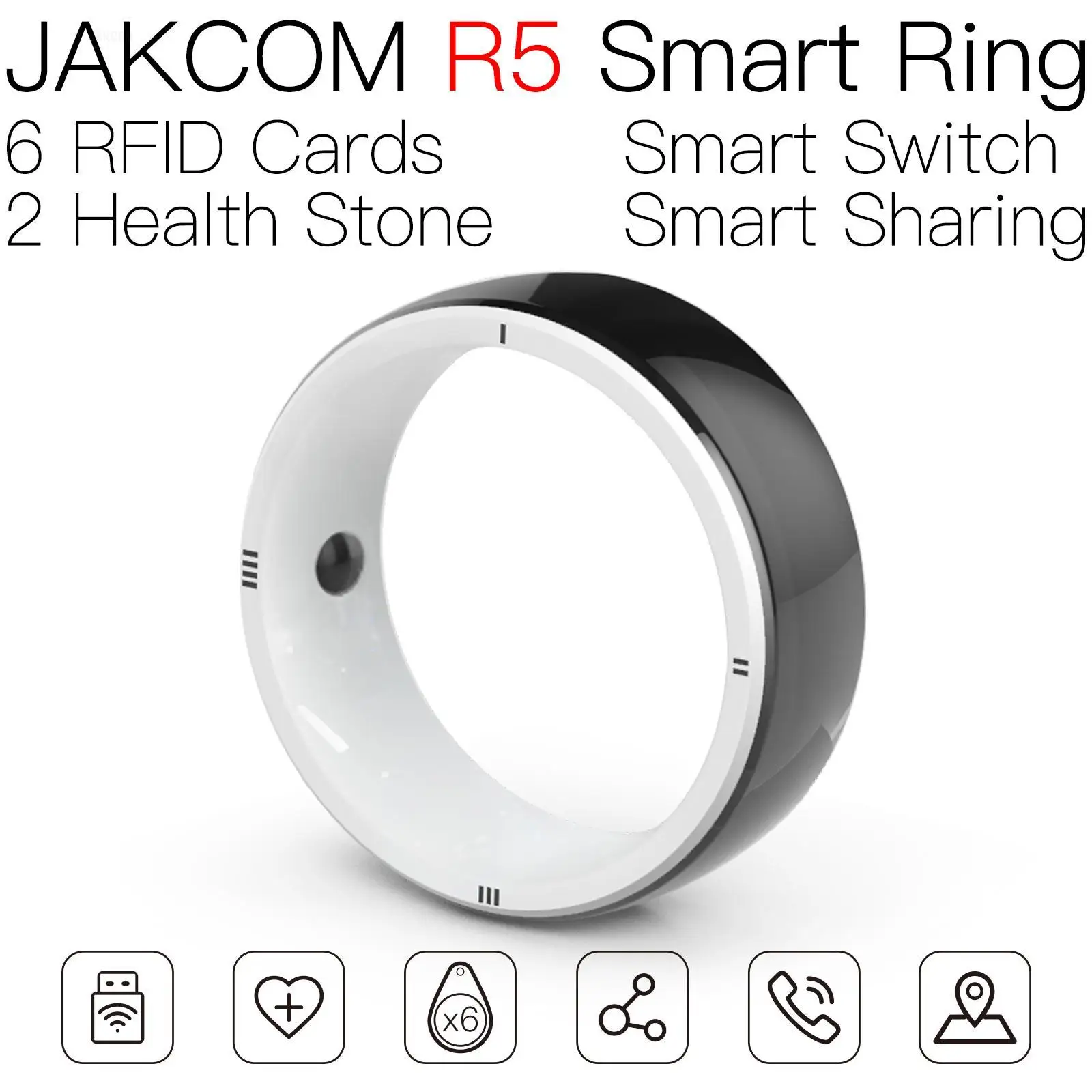 Смарт-кольцо JAKCOM R5 по лучшей цене, чем бесшумная бирка для домашних животных tarjetero crossing gt08 плюс nfc-чип palomas benzing g2 icon utrack 6 дюймов