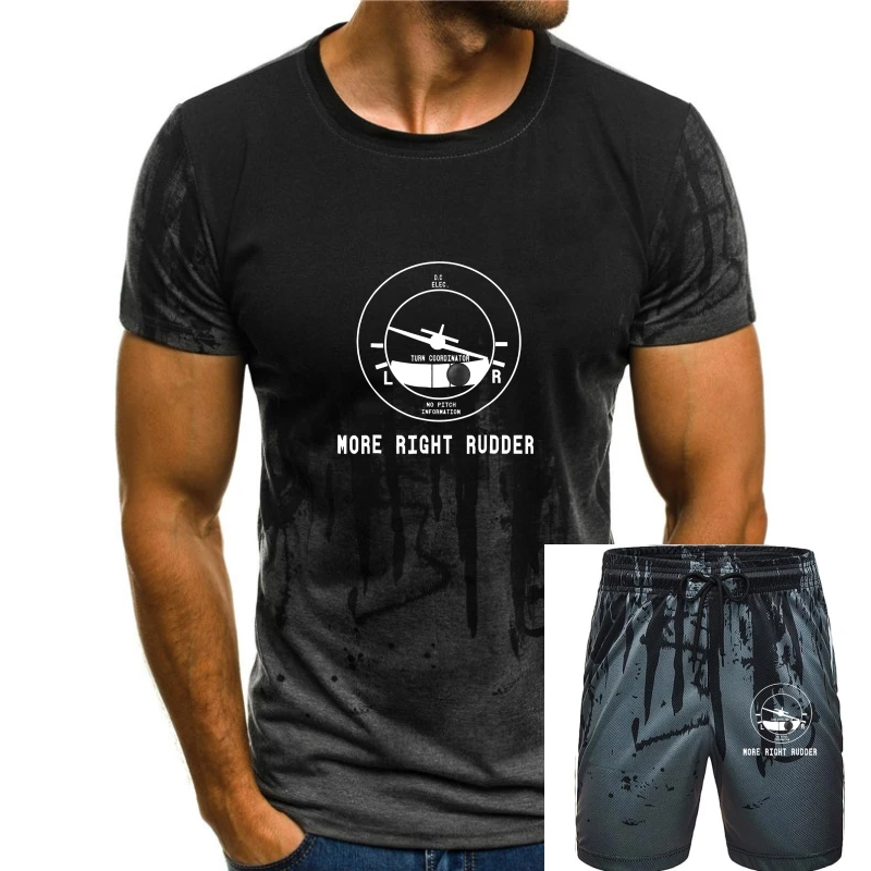 Больше правого руля Cfi Flight Instructor Pilot Мужская футболка 2020 года, футболка с модным принтом, мужские футболки для косплея из чистого хлопка