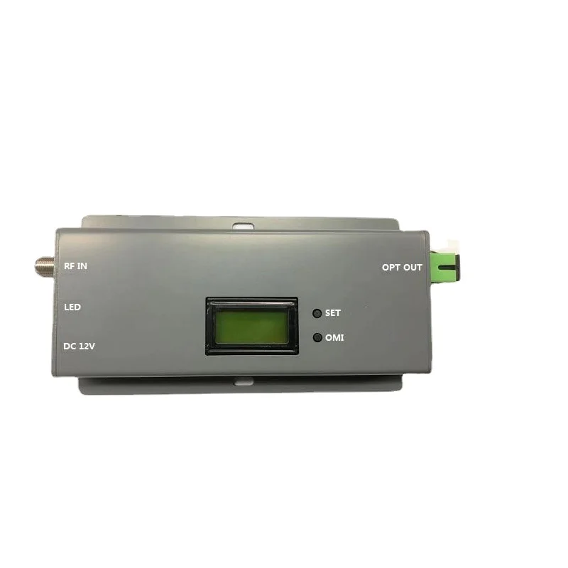 Новейший мини-оптический ТВ-передатчик Micro Catv Ftth 1310 нм 1550 нм с дисплеем