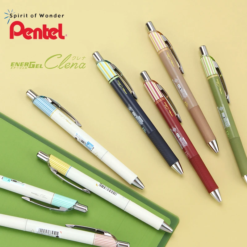 Гелевая ручка Pentel BLN75 Ограниченной серии ENERGEL Быстросохнущая Шариковая ручка нажимного действия Для письма студентов 0,5 мм Офисные принадлежности