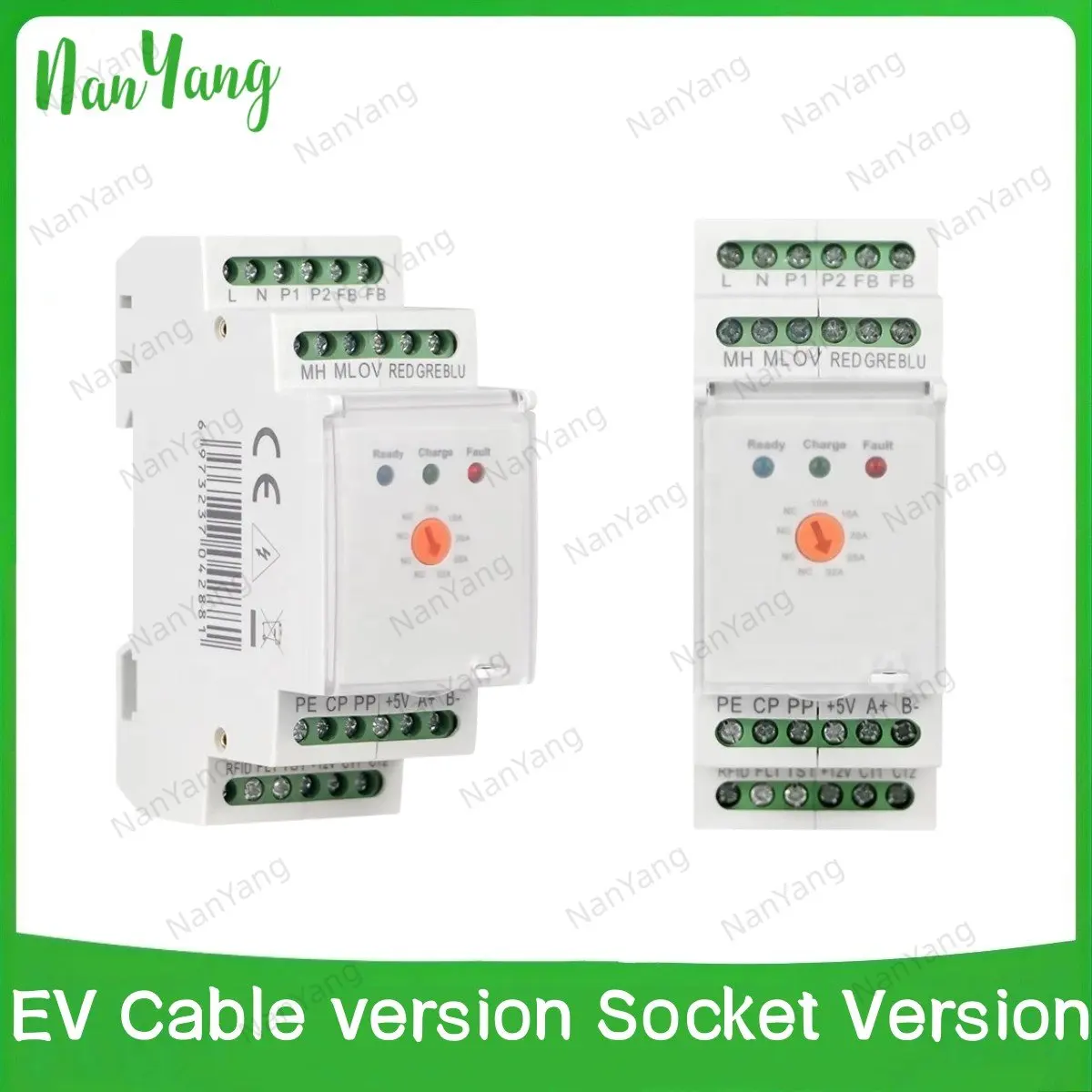 Контроллер протокола EVSE 16A 32A Версия кабеля EV Версия розетки Электромобиль Автомобильное зарядное устройство 0