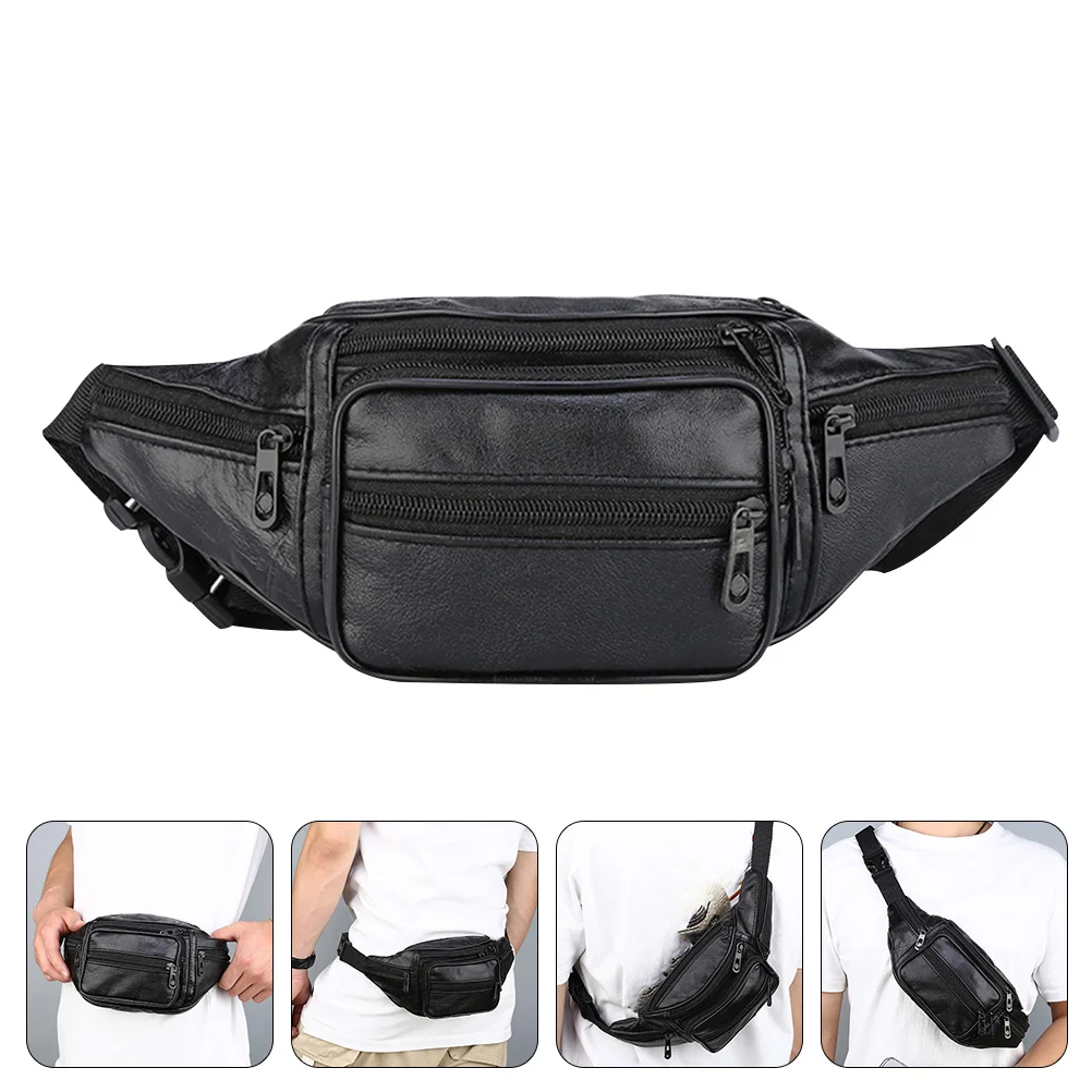 Многофункциональная поясная сумка, удобная поясная сумка из воловьей кожи, поясная сумка, спортивный аксессуар