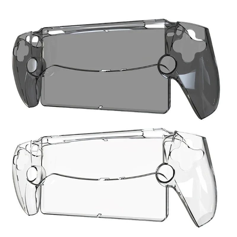 Прозрачный Чехол из прозрачного хрусталя для игровой консоли PlayStation Portal с защитным жестким корпусом, чехол из кожи-ракушки 0
