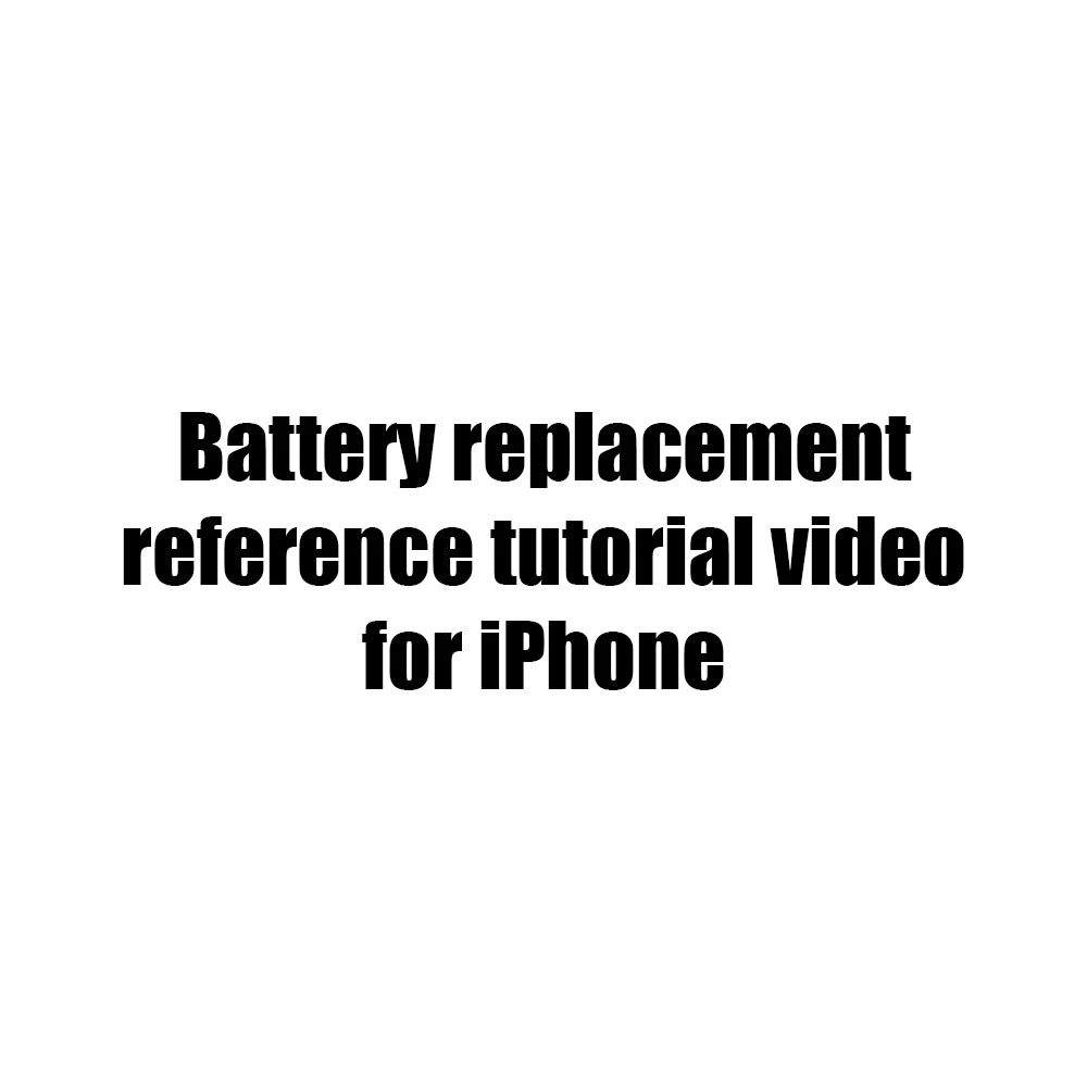 Справочное обучающее видео по замене аккумулятора для iPhone 7-7Plus-8-8Plus