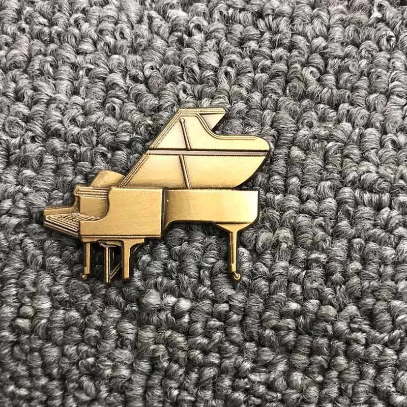 Металлический значок для керосиновой зажигалки масляная зажигалка газовая зажигалка портсигар DIY декор ручной работы аксессуар пианино