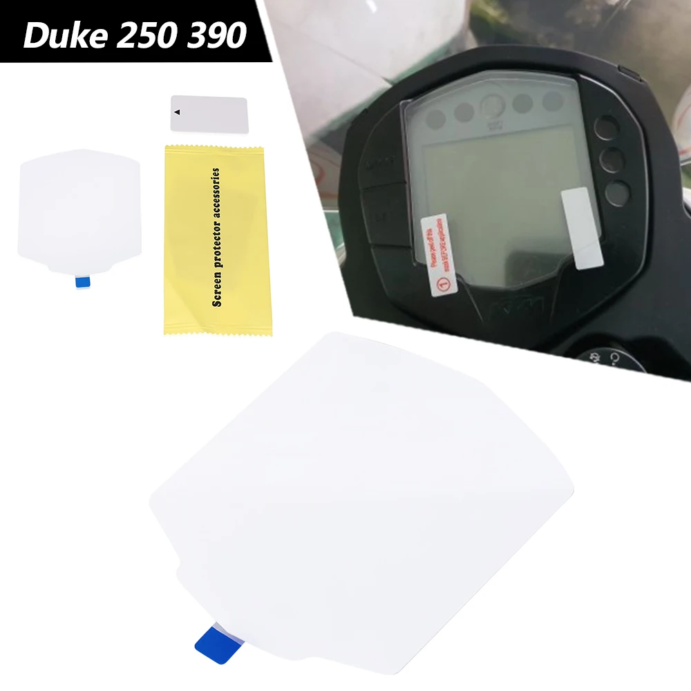 Для DUKE 200/390 RC390 RC 390 DUKE390 DUKE200 Мотоциклетный Кластер Scratch Cluster Защитная Пленка Для Экрана Аксессуары