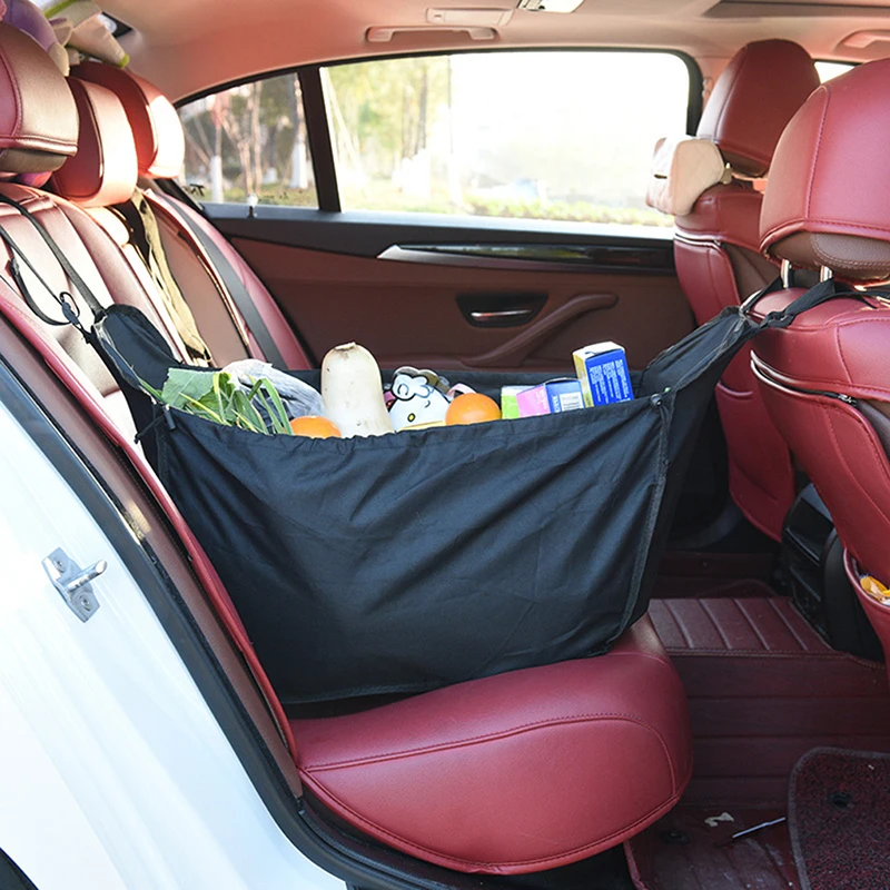 Многофункциональная сумка для хранения сзади автомобиля большой емкости Корзина для покупок Контейнер для внутренней отделки автомобиля
