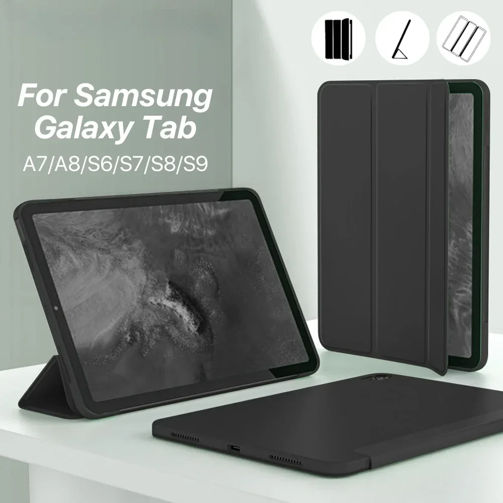 Для Samsung Galaxy Tab A8 10,5 Чехол Для планшета Аксессуары Для Samsung Galaxy Tab A7/S6/S7/S8/S9 S7/8/9 Plus Защитный чехол Funda
