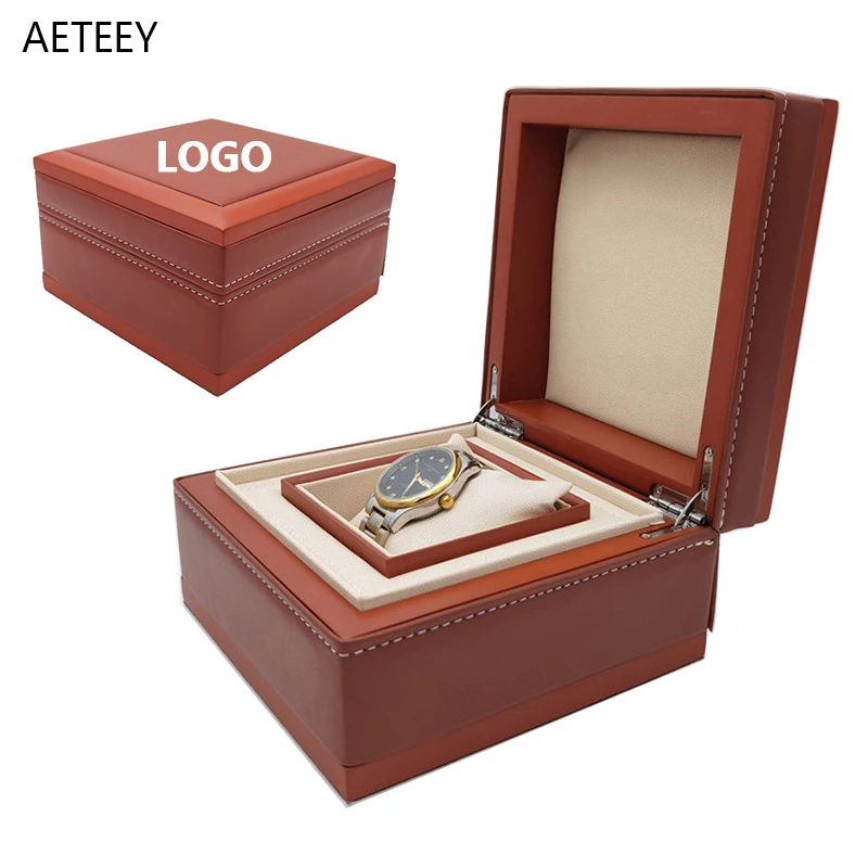 Высококачественный чехол для часов из искусственной кожи, Коробка для хранения часов с индивидуальным логотипом, Коробка для коллекции ювелирных изделий из хрустального браслета знаменитостей 0