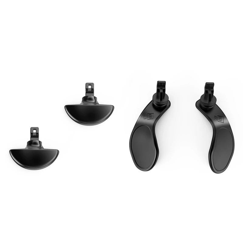 Для PS5 Edge Elite Grip Металлические Задние Клавиши Из 4 частей PS5 Elite Grip Портативные Запасные Части Выдвижные Язычки Черный