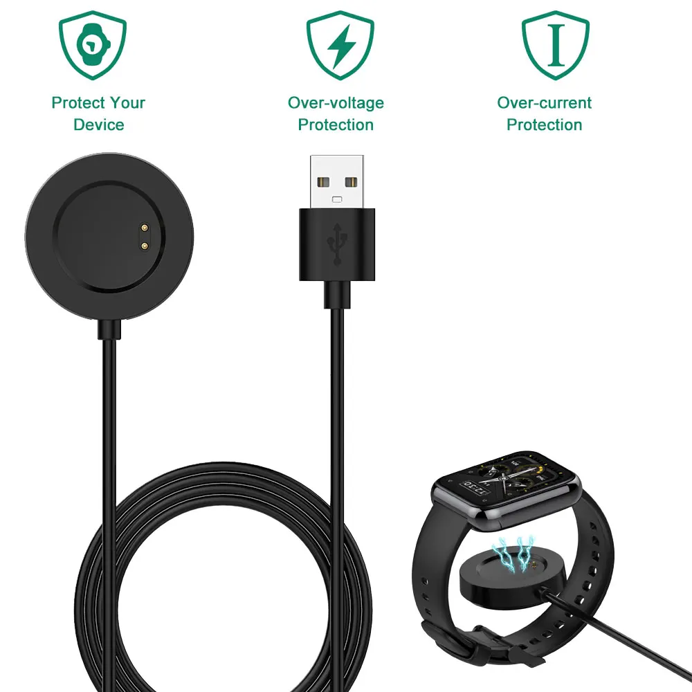 Смарт-часы Док-станция Зарядное Устройство для Realme Watch3 pro зарядное устройство 100 см USB-Кабель для зарядки Магнитная Подставка Для Зарядки realme watch 2 2pro 0