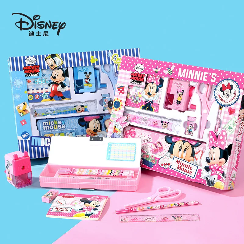 Подарочный набор Disney на открытие сезона для учащихся начальной школы Подарочные детские учебные принадлежности Набор канцелярских принадлежностей Подарочная коробка 0