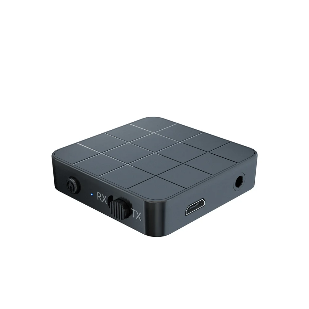 Kn321 Bluetooth-совместимый приемник аудиопередатчика 5.0 2 В 1 Двухканальный адаптер True Stereo Audio Прямая поставка 0