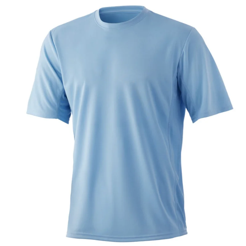 2023 Рубашки для рыбалки, Летние футболки с защитой от ультрафиолета с коротким рукавом, UPF 50, Быстросохнущая одежда для рыбалки, топы 0