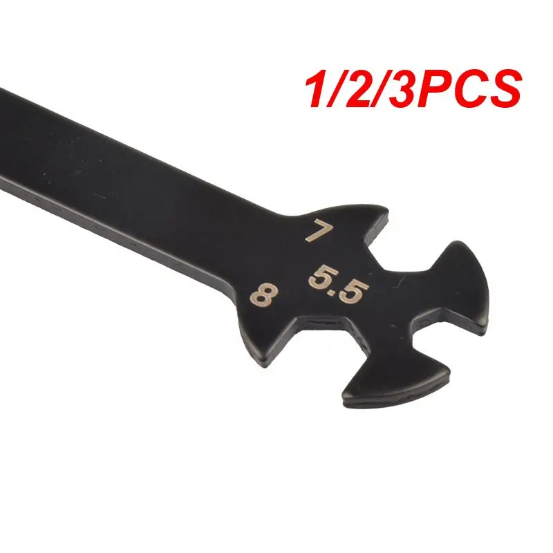 1/2 /3ШТ Инструмент для модели автомобиля Гаечный ключ с несколькими поворотными ключами 3 мм 4 мм 5 мм 5,5 мм 7 мм 8 мм RC Запасные части Гаечный ключ