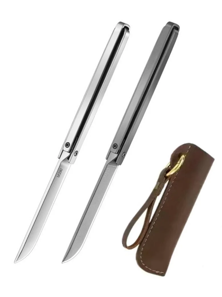 поворот на 360 ° Карманный нож креативного дизайна из стали D2 EDC, складное лезвие, портативный защитный нож для рыбалки на открытом воздухе, кемпинга