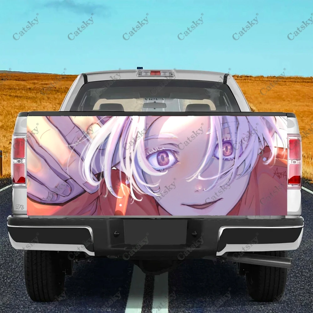 Наклейка на заднюю дверь грузовика Tokyo Revengers с изображением HD-деколи Универсальная, подходит для полноразмерных грузовиков, устойчива к атмосферным воздействиям и безопасна для автомойки