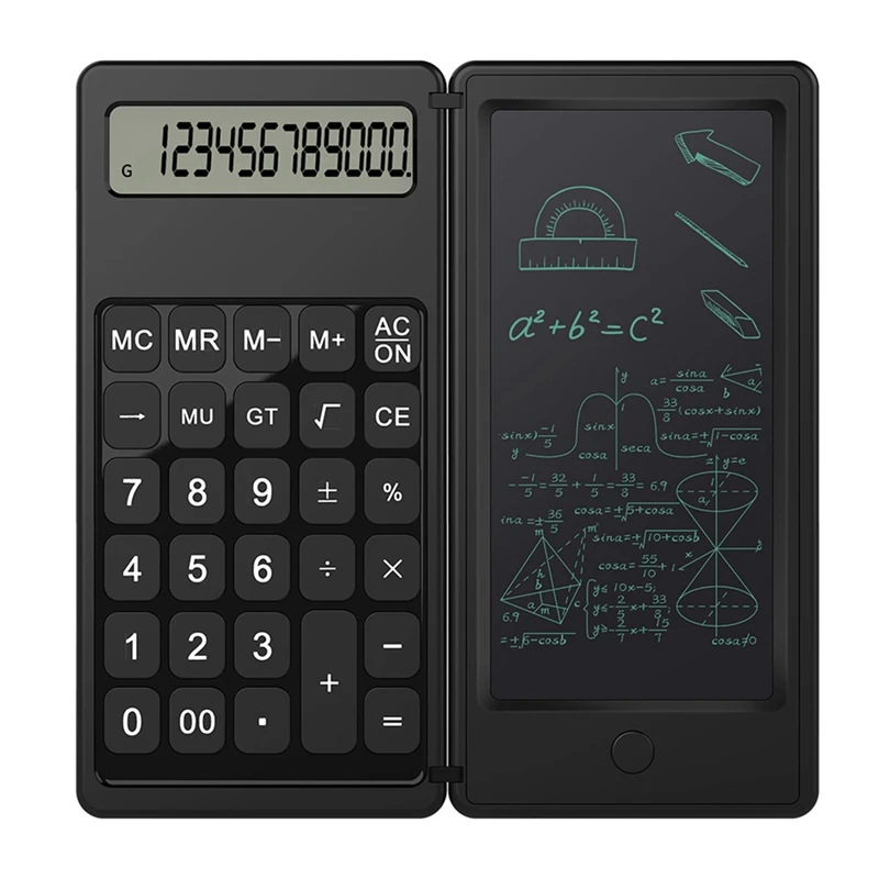 Калькулятор Блокнот для рукописного ввода Smart Mini Memo Офисный калькулятор Портативные школьные принадлежности для бизнеса Долговечный 0