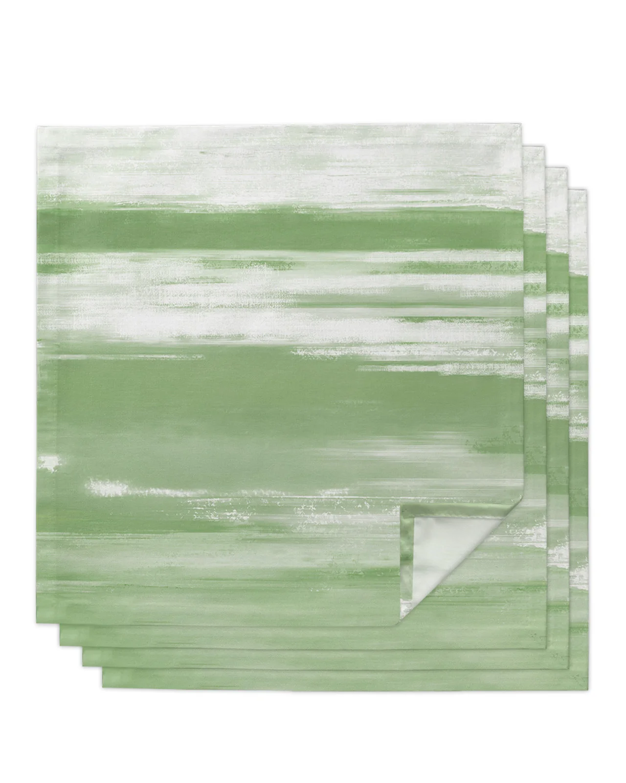 квадратные салфетки с абстрактной зеленой текстурой 50 см, Салфетка для стола, Свадебное украшение, Скатерть, Кухонные Салфетки для сервировки ужина