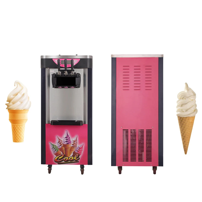 Полностью автоматическая машина для приготовления мягкого мороженого, трех видов десертов, машины для приготовления клубничного пломбира