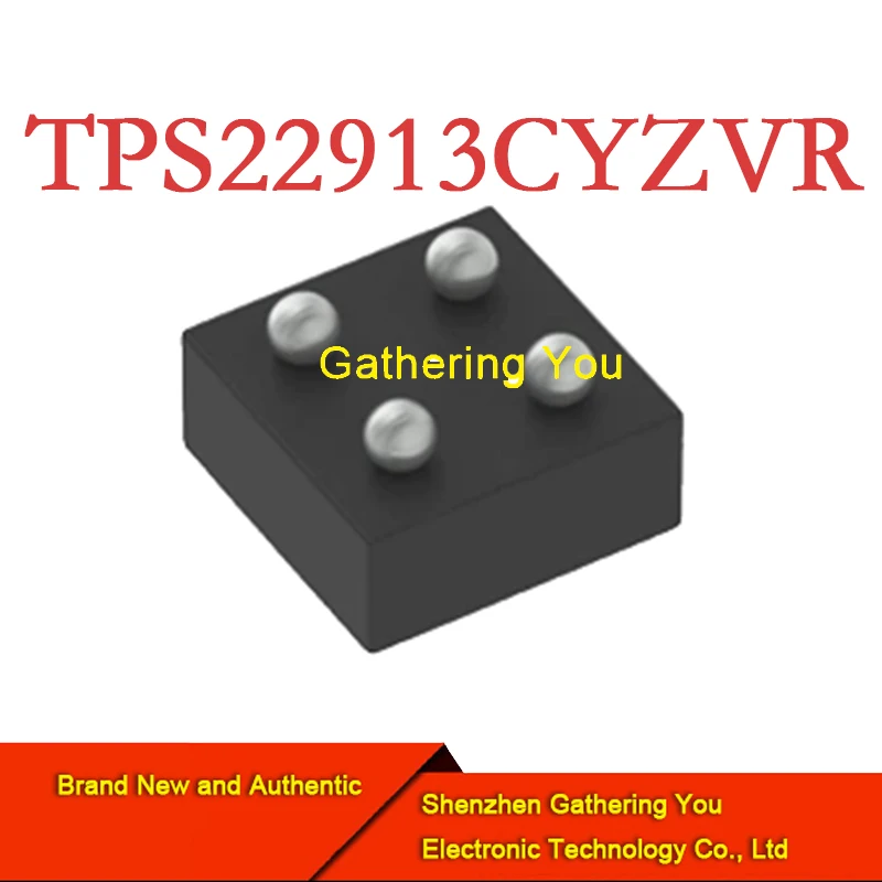 TPS22913CYZVR Микросхема переключателя питания DSBGA-4-распределение мощности Сверхмалый, низкий уровень нагрузки RON 2A SGL Ch SW Совершенно Новый Аутентичный