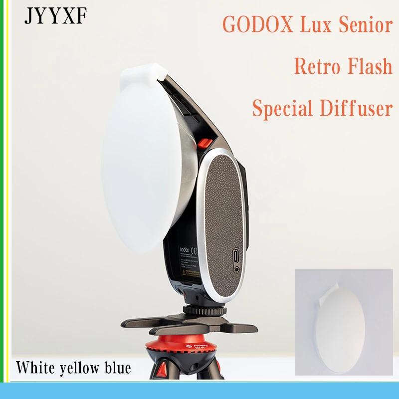 JYXXF GODOX Lux Senior Ретро Вспышка Специальный Рассеиватель Аксессуары Для Фотокамер DSLR Рассеиватель Вспышки Софтбокс Рассеиватель Вспышки