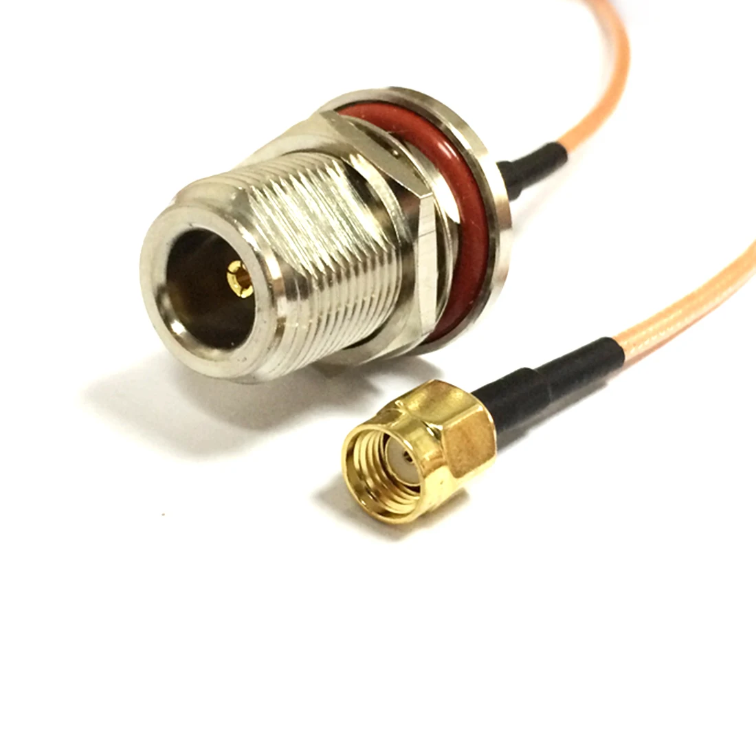 Новый штекерный выключатель RP-SMA с гнездовой переборкой радиочастотный кабель RG316 15 см 6 дюймов для удлинения антенны WIFI 1