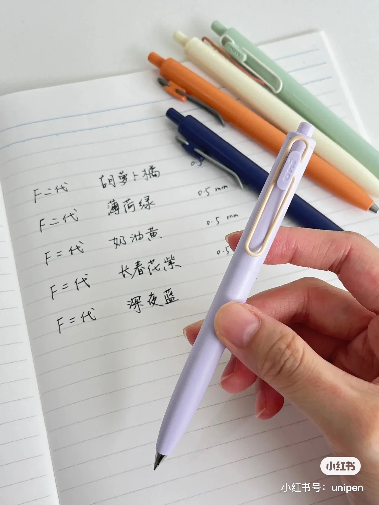 Новая Японская Гелевая ручка UNI Small с толстым сердечником Summer Limited UMN-SF Толстая Черная ручка с низким центром тяжести Uniball Signature Pen 1