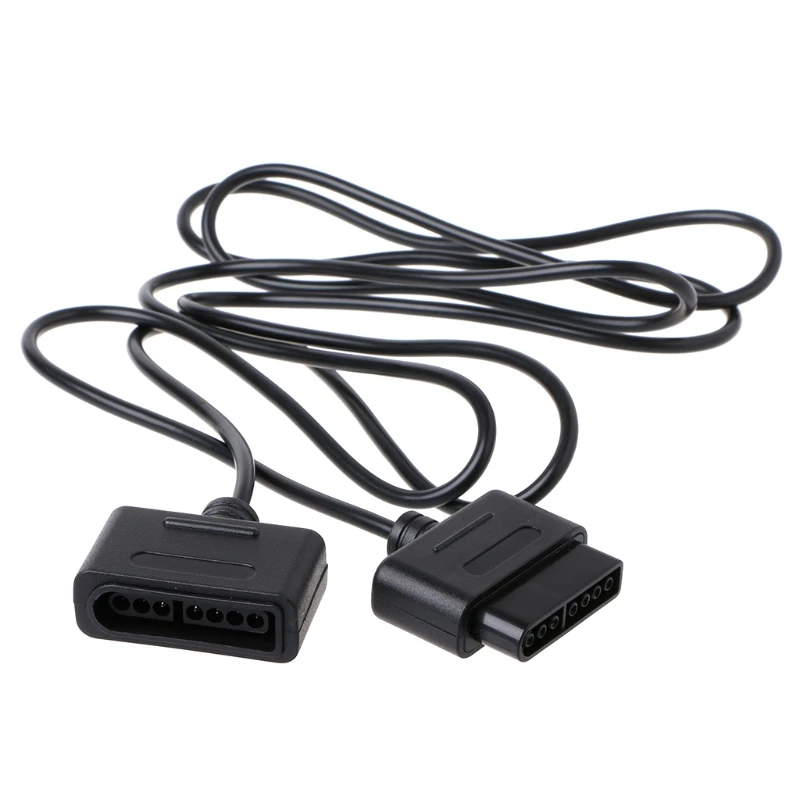 Игровой удлинитель 1,8 м / 5,91 фута, кабель для передачи данных для контроллера SNES, шнур для игрового контроллера, аксессуары для проводов 1