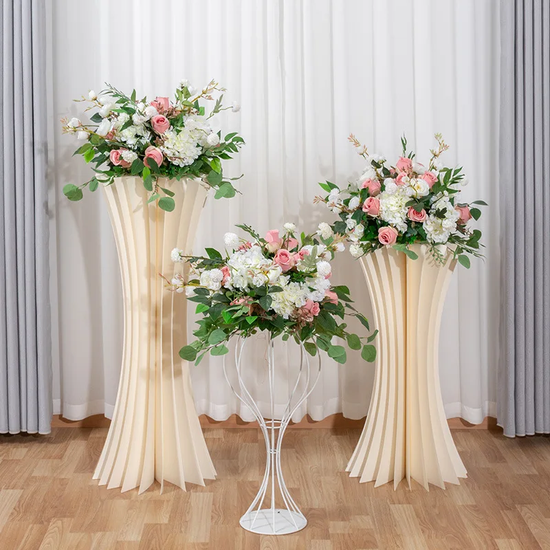 40-сантиметровый шар из роз с зелеными листьями, украшение свадебного стола, оформление цветочной сцены, витрина, Дорожные дорожки, реквизит 1