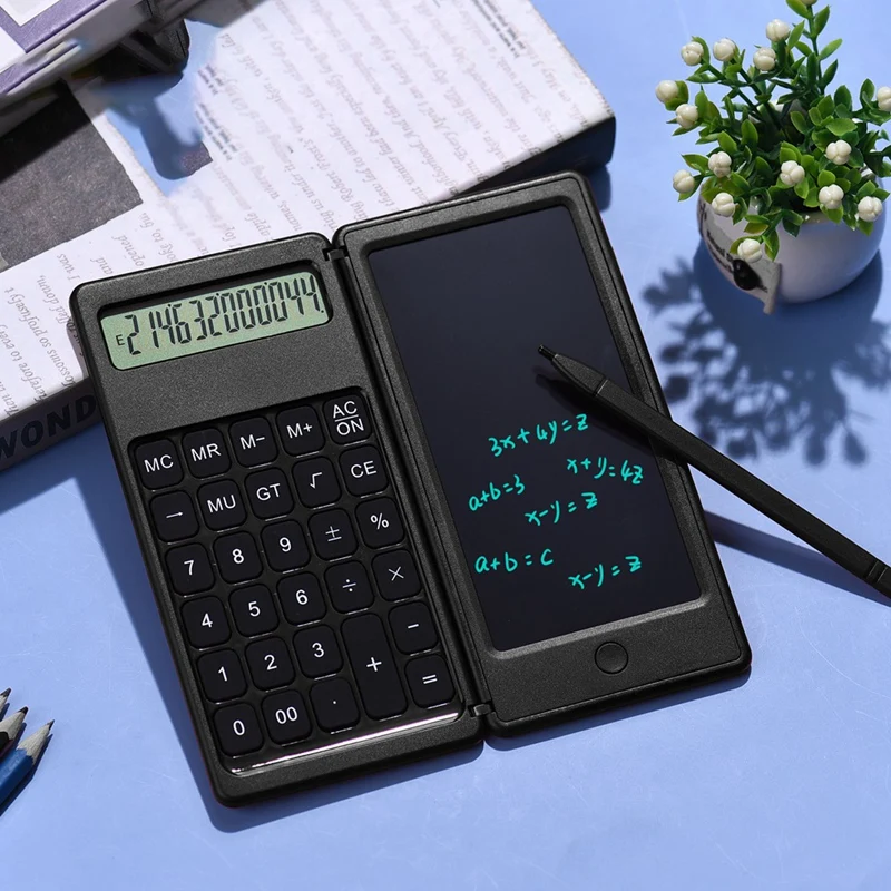 Калькулятор Блокнот для рукописного ввода Smart Mini Memo Офисный калькулятор Портативные школьные принадлежности для бизнеса Долговечный 1