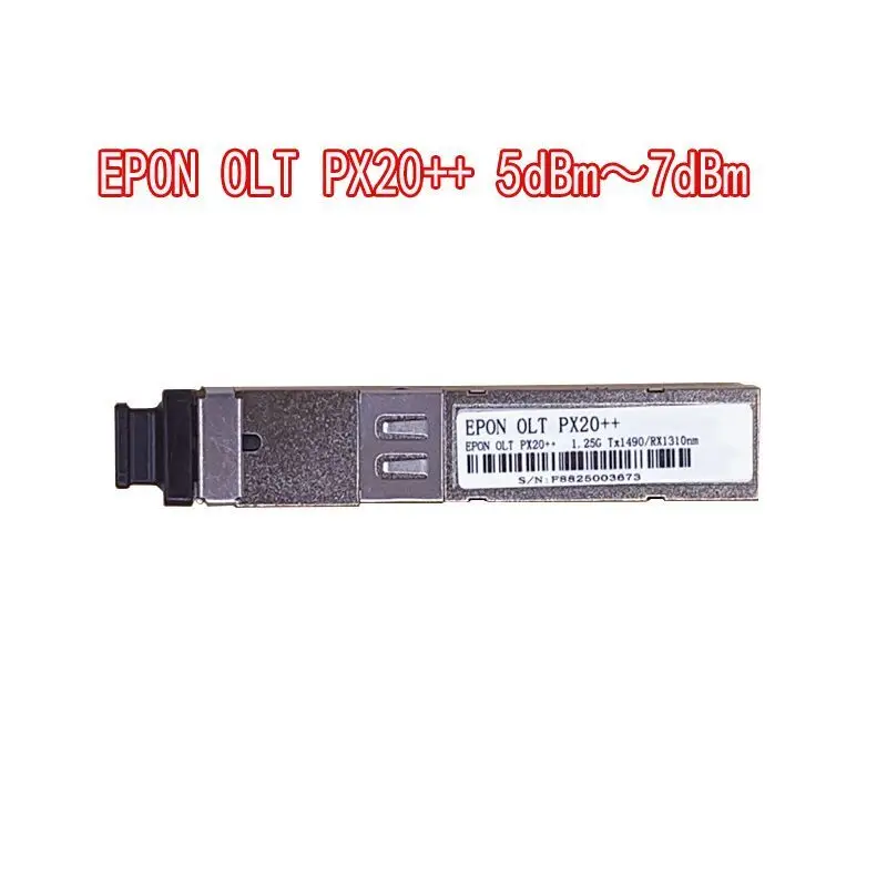 Модуль решения Epon Sc Olt Optische Transceiver PX20+ PX20++ Px20+++ OLT SFP OLT1.25G 1490/1310 нм 3-7 дБм Sc Olt Ftth для 1