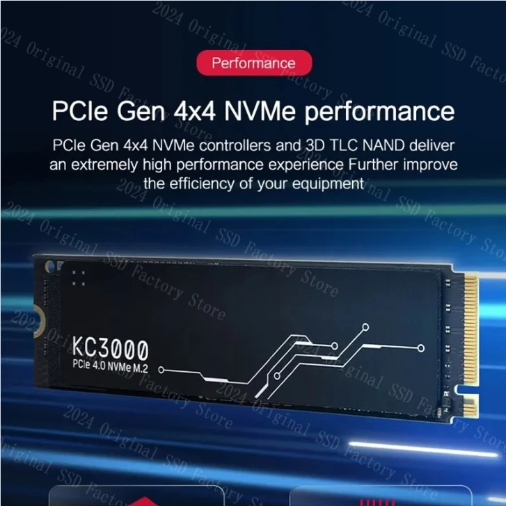 PS5 НОВЫЙ KC3000 PCIe 4.0 NVMe M.2 ssd m2 512 гб 1 тб 2 тб 4 ТБ жесткий Диск Внутренний Жесткий Диск Для Настольных ноутбуков MSI СО СКОРОСТЬЮ ДО 7000 Мб/с. 2