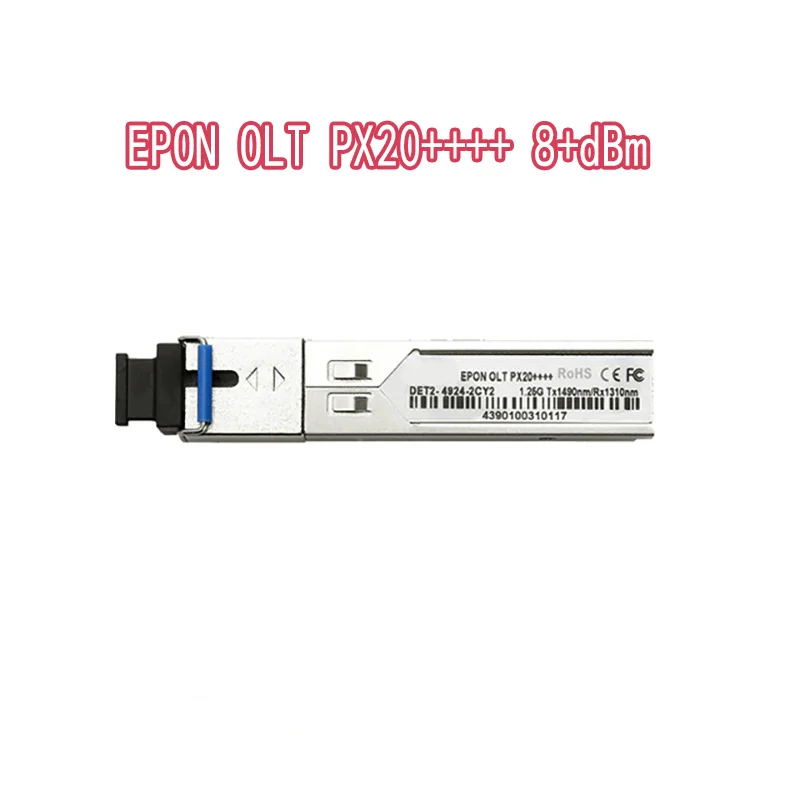 Модуль решения Epon Sc Olt Optische Transceiver PX20+ PX20++ Px20+++ OLT SFP OLT1.25G 1490/1310 нм 3-7 дБм Sc Olt Ftth для 2