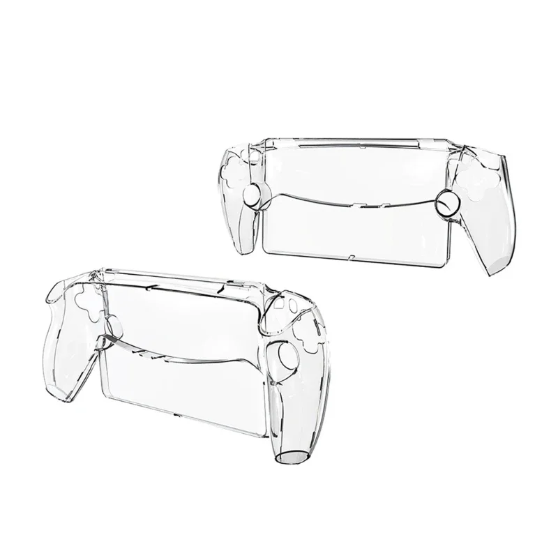 Прозрачный Чехол из прозрачного хрусталя для игровой консоли PlayStation Portal с защитным жестким корпусом, чехол из кожи-ракушки 3