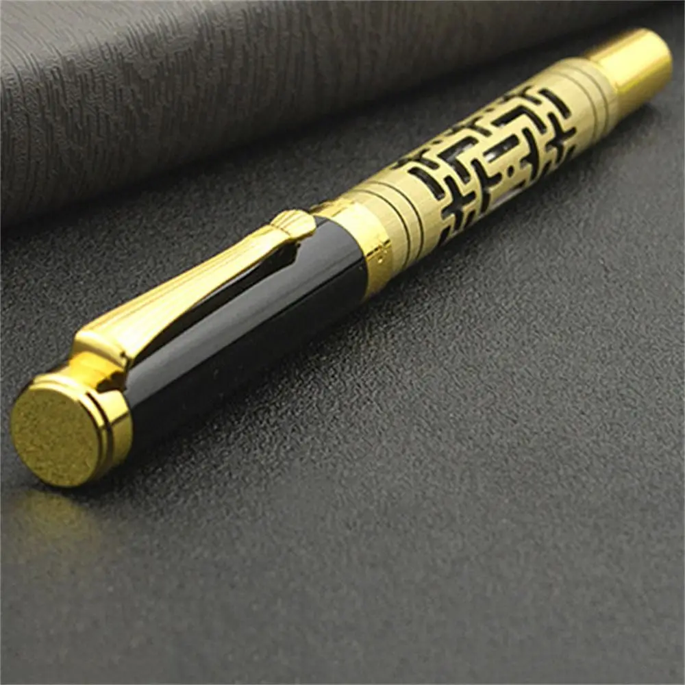 0,38 мм/0,5 мм EF-наконечник, выдалбливают канцелярские принадлежности Премиум-класса, деловая чернильная ручка, гладкие металлические перьевые ручки для письма 3