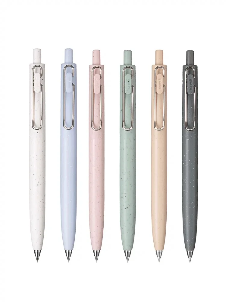 Новая Японская Гелевая ручка UNI Small с толстым сердечником Summer Limited UMN-SF Толстая Черная ручка с низким центром тяжести Uniball Signature Pen 4