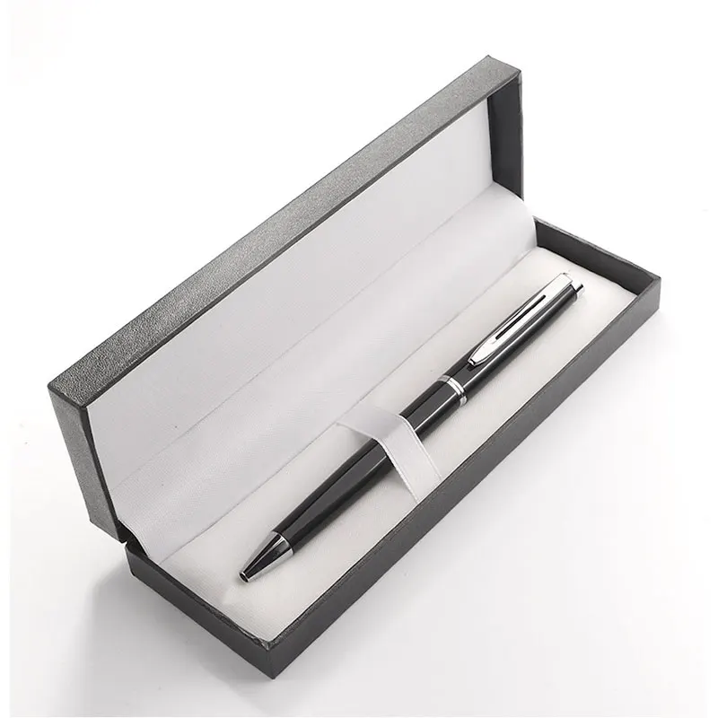 10шт Черная прямоугольная подарочная коробка для ручек Бумажная коробка Маленькие футляры для ручек 4