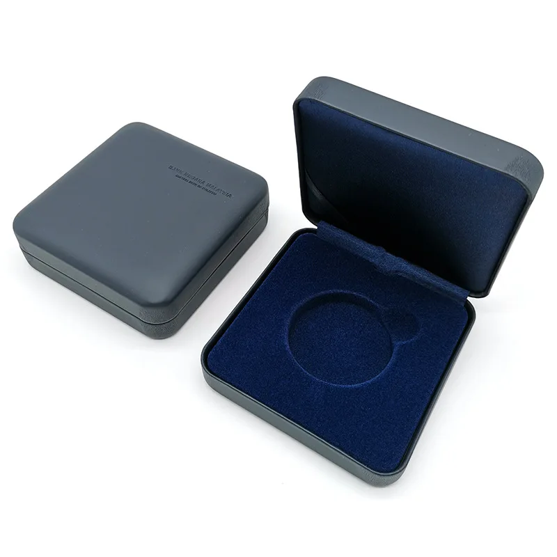Изготовленная на заказ в Шэньчжэне подарочная коробка для монет и медалей с печатью логотипа для вашего собственного 4