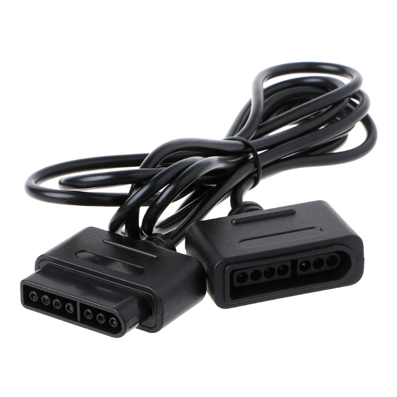 Игровой удлинитель 1,8 м / 5,91 фута, кабель для передачи данных для контроллера SNES, шнур для игрового контроллера, аксессуары для проводов 4