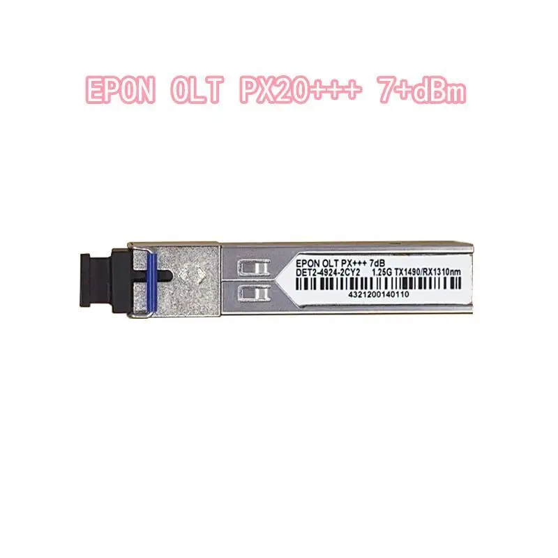 Модуль решения Epon Sc Olt Optische Transceiver PX20+ PX20++ Px20+++ OLT SFP OLT1.25G 1490/1310 нм 3-7 дБм Sc Olt Ftth для 4