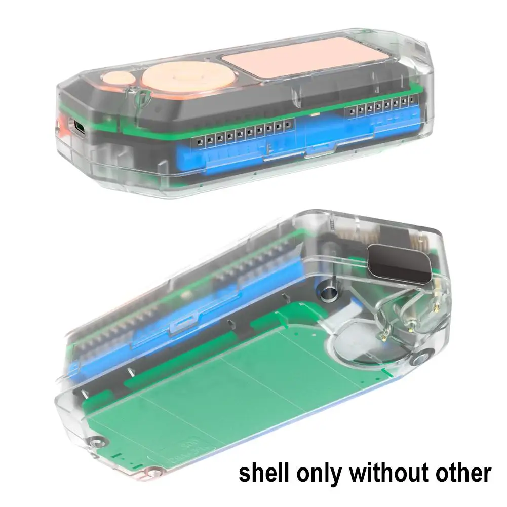 Для 3D-печати Flipper Zero, Прозрачное Модифицированное Светоотверждаемое масло для впрыска, Прозрачная сменная крышка для Flipper 5