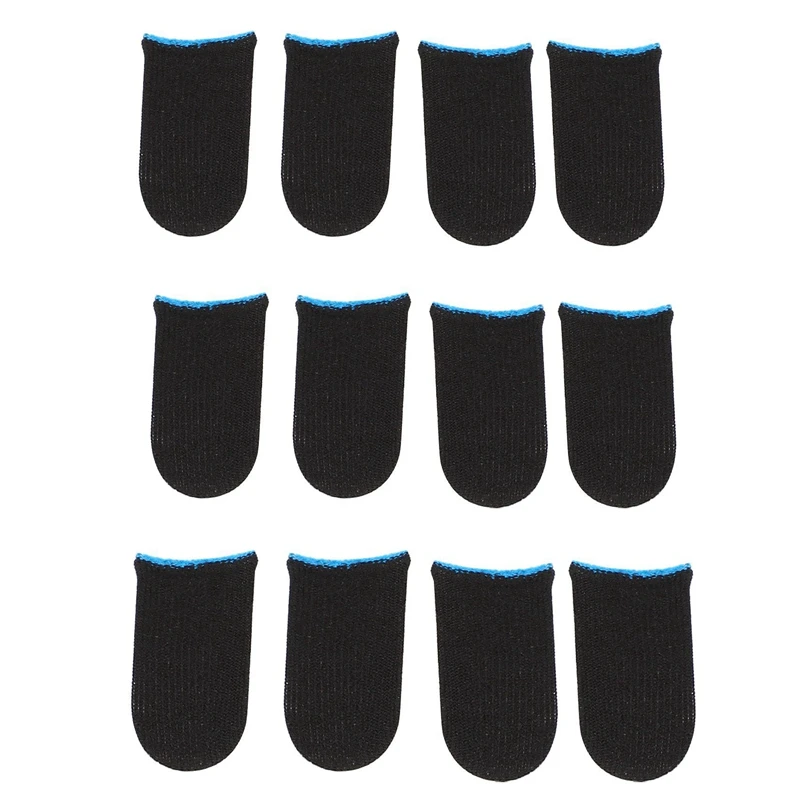 18-контактные накладки для пальцев из углеродного волокна для мобильных игр PUBG (24 шт.) 5