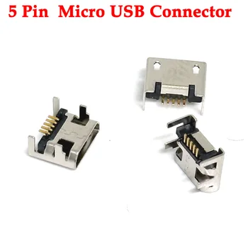 1-10 шт. Разъем Micro USB 5Pin 5P разъем USB MINI USB SMD DIP разъем USB адаптер для ремонта своими руками.