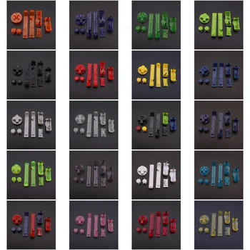 1 Комплект Высококачественных AB Красочных Кнопок L R Клавиатуры Для Gameboy Advance Рамка Для Кнопок GBA D Pads Кнопки включения выключения питания 0
