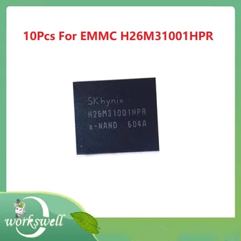 10 шт. Новых для микросхем EMMC H26M31001HPR Memory BGA IC H26M31001