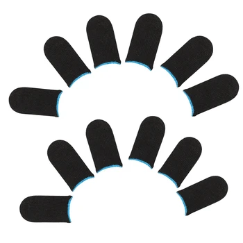 18-контактные накладки для пальцев из углеродного волокна для мобильных игр PUBG (24 шт.) 3