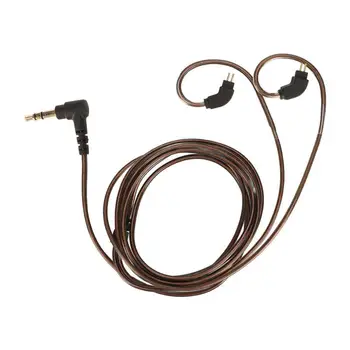 2-контактный разъем 0,78 мм, 3,5-мм штекерный кабель для наушников: Обновление для UE3X, UE18, W4R, UM3X, es5, TFZ0, AS10, AS06 0